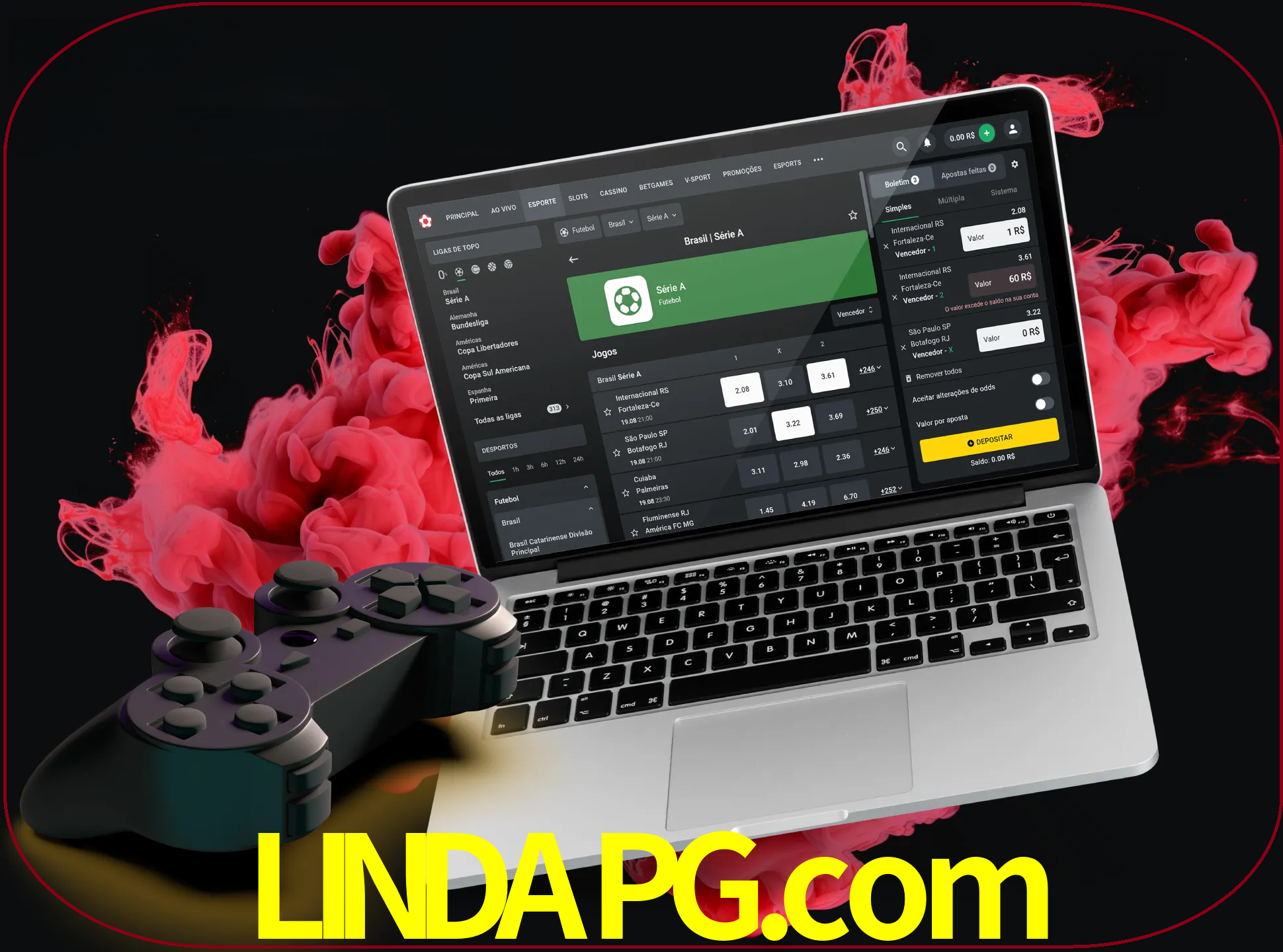 Visite a secção especial de jogos de vídeo em lindapg para descobrir em que jogos pode apostar e ganhar muito dinheiro.
