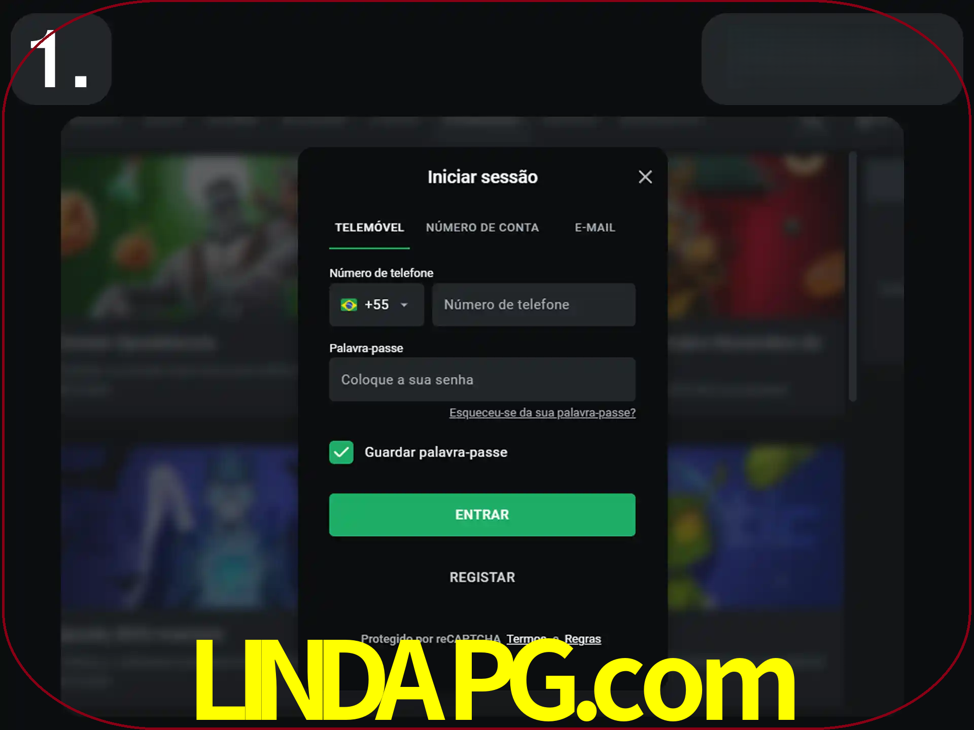 Acesse o site.