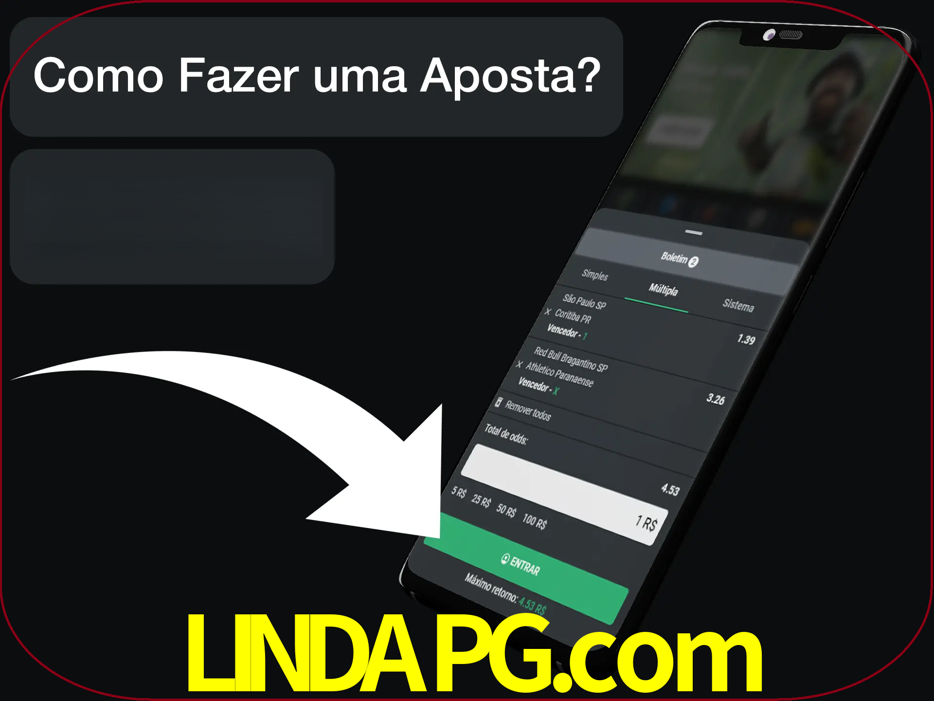 Preencha sua aposta e aguarde o resultado.