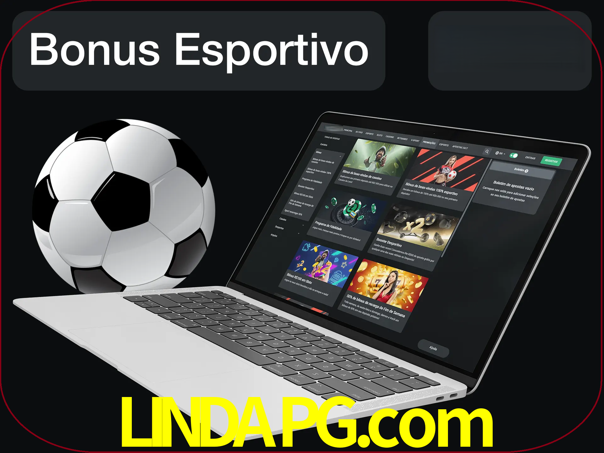 Antes de começar a apostar, use o bônus esportivo.